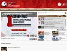 Tablet Screenshot of cccev.com.br